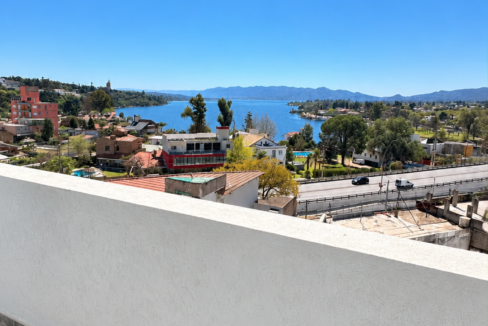 Vistas del lago desde el balcón