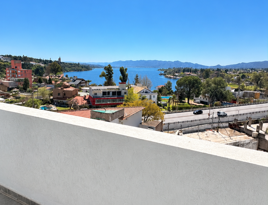 Vistas del lago desde el balcón
